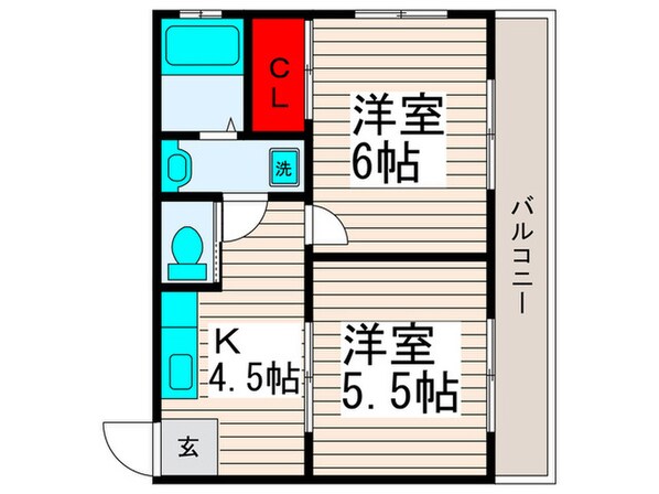 リシェスメゾンの物件間取画像